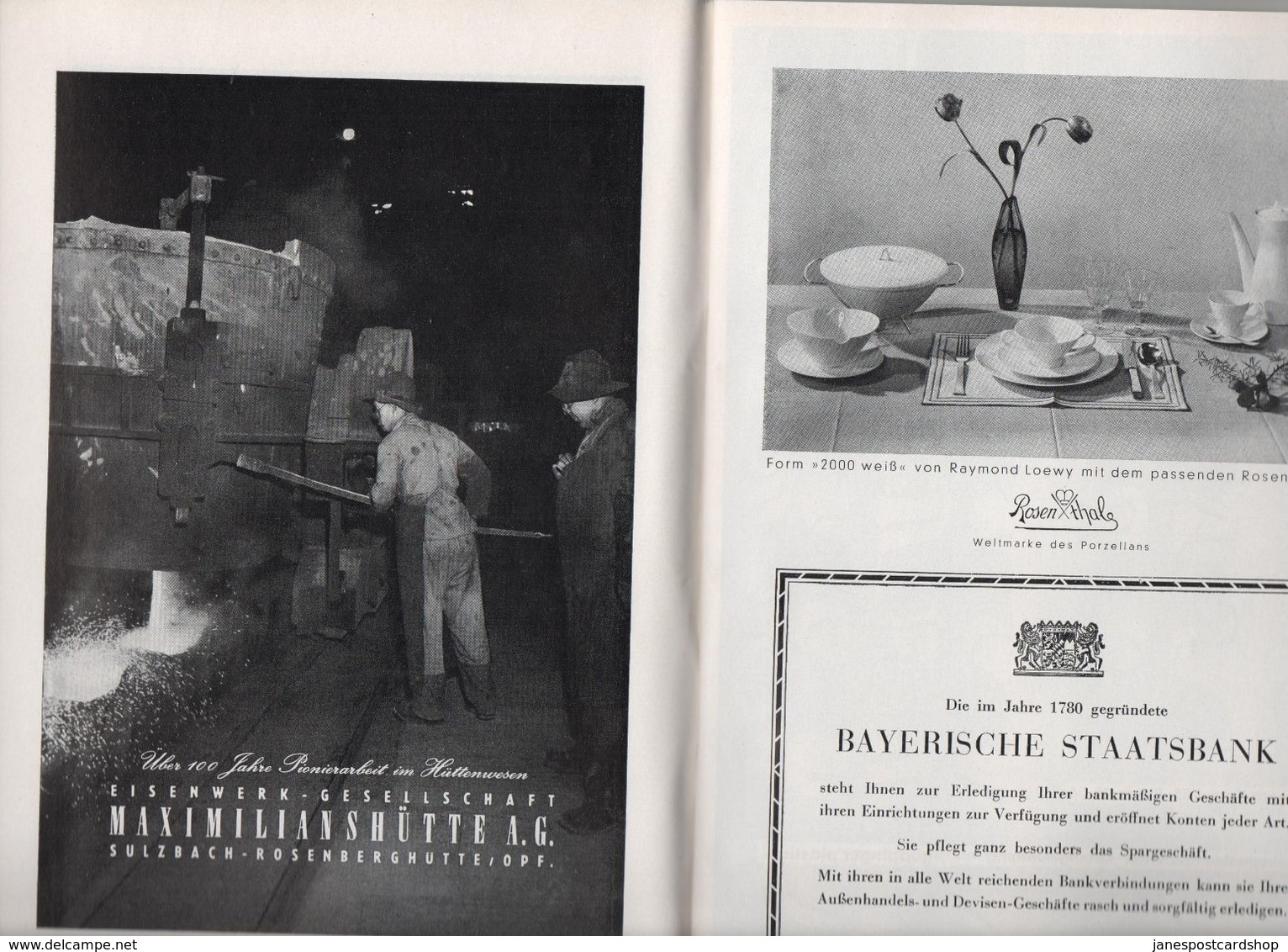 BAYREUTHER FESTSPIELE 1956 DER FLIEGENDE HOLLANDER - Good Adverts - Theatre & Dance