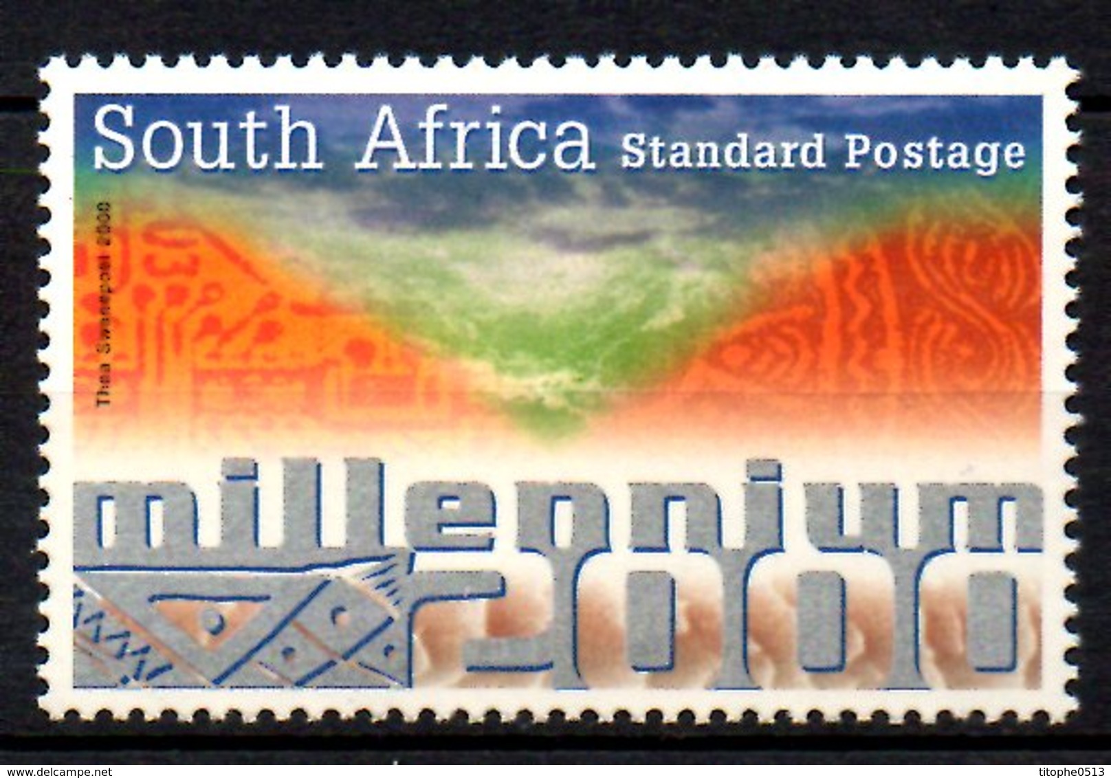 AFRIQUE DU SUD. N°1096 De 2000. Millénium. - Neufs