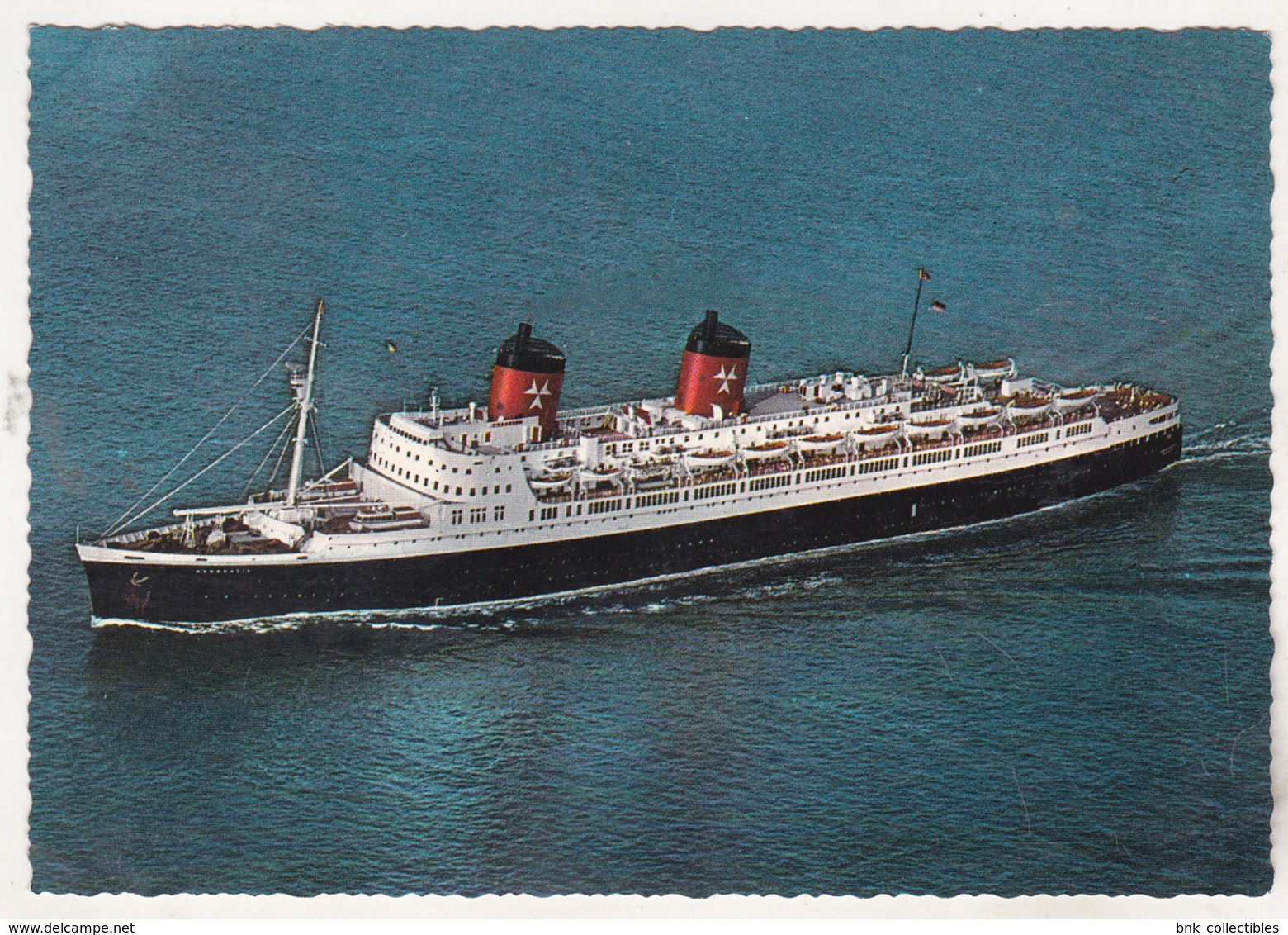 Germany Old Uncirculated Postcard - Ocean Liner - SS Hanseatic - Autres & Non Classés