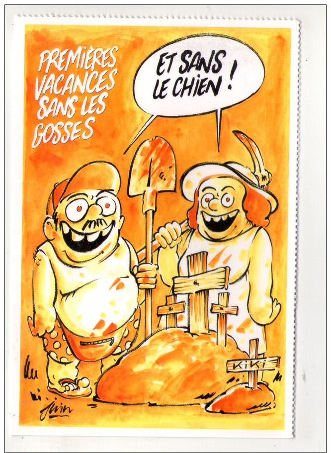 CP 10*15-HUMOUR 2017 CHARLIE HEBDO DESSINATEUR  JUIN - Humour