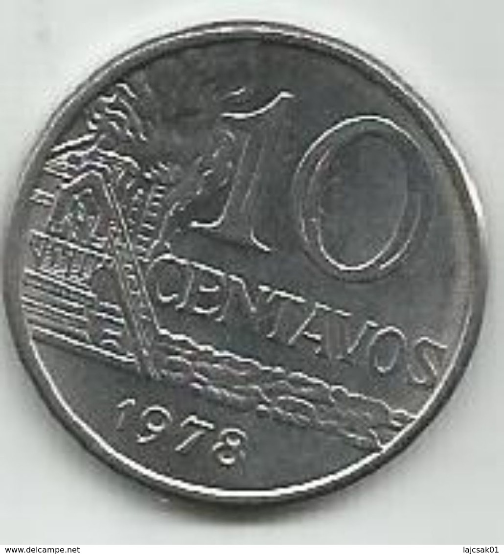 Brazil  10 Centavos 1978. High Grade - Brasil