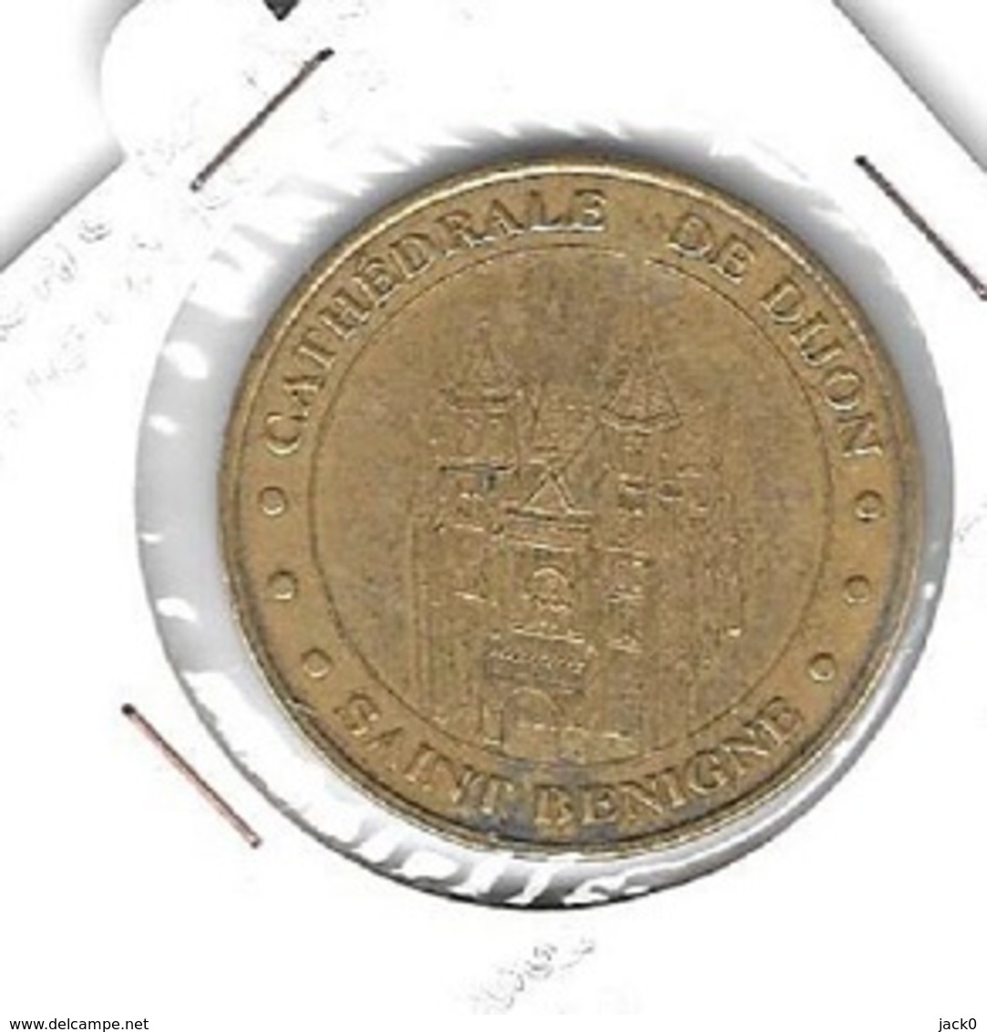 * Médaille Touristique,Monnaie  De  Paris  2005,  STE  BENIGNE ( 21 ) CATHEDRALE DE DIJON - 2005