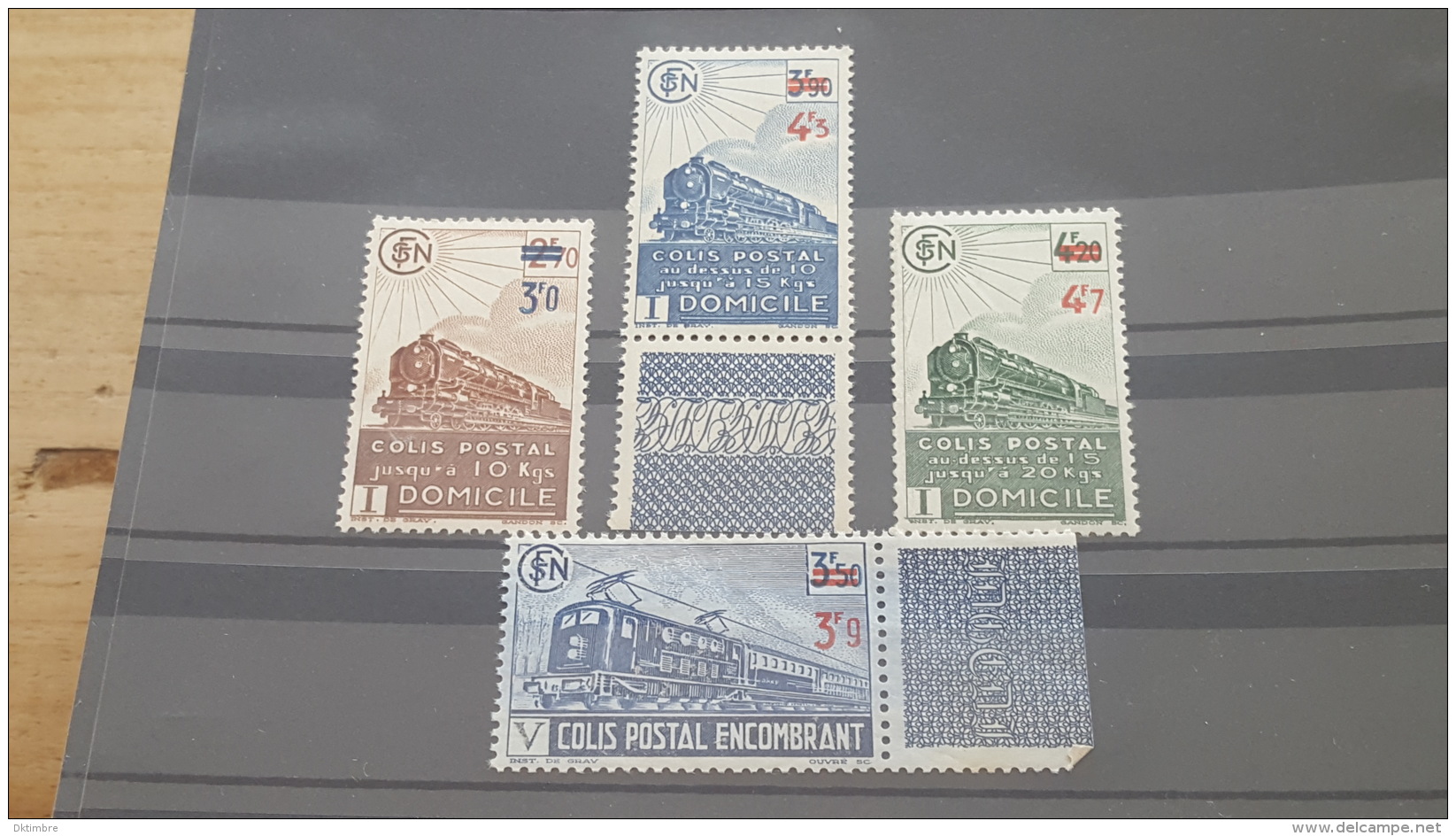 LOT 393507 TIMBRE DE FRANCE NEUF** N°204 A 207 VALEUR 25 EUROS - Neufs