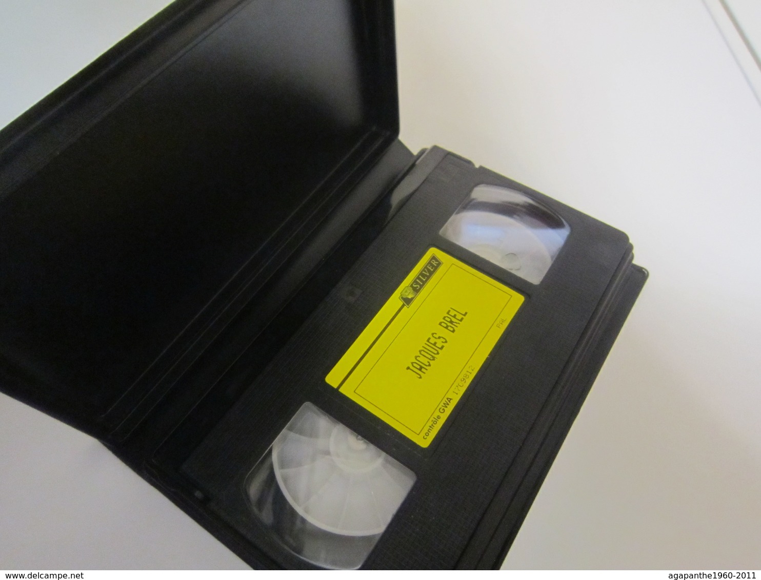 086 - CASSETTE VIDEO VHS PAL - BREL 10 ANS APRES... - Concerto E Musica