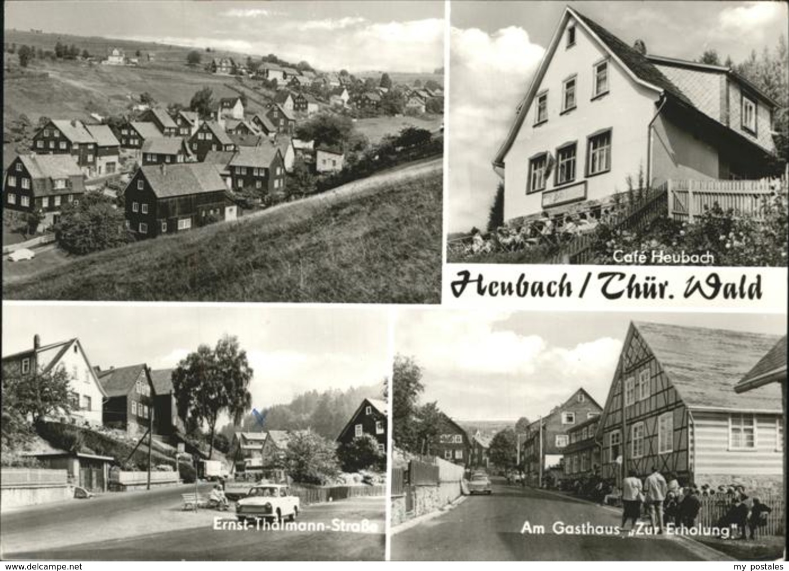 41234317 Heubach Thueringen Cafe Heubach Gasthaus Zur Erholung Ernst-Thaelmann-S - Hildburghausen