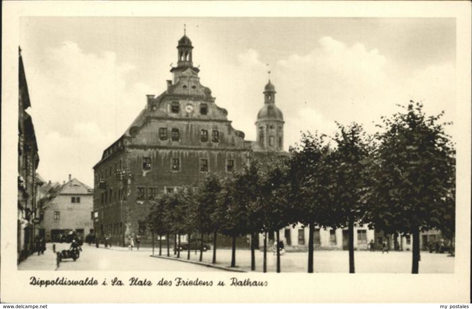 41235778 Dippoldiswalde Osterzgebirge Platz Des Friedens Rathaus Dippoldiswalde - Dippoldiswalde