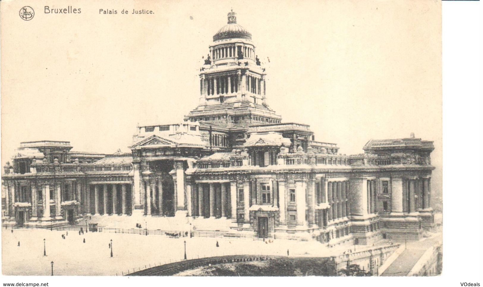 Bruxelles - CPA - Brussel - Palais De Justice - Avenues, Boulevards