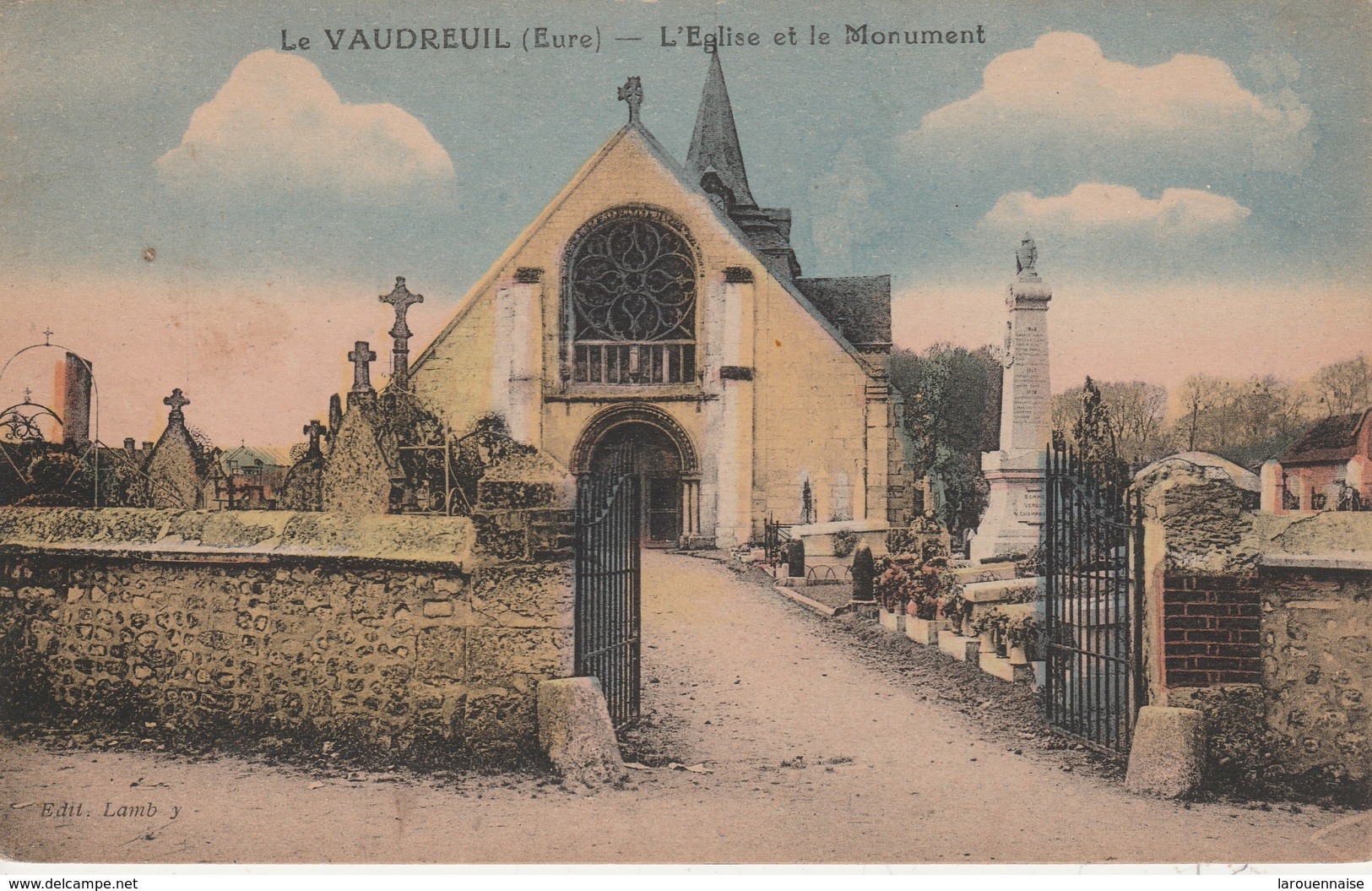 LE VAUDREUIL  - L' Eglise Et Le Monument - Le Vaudreuil