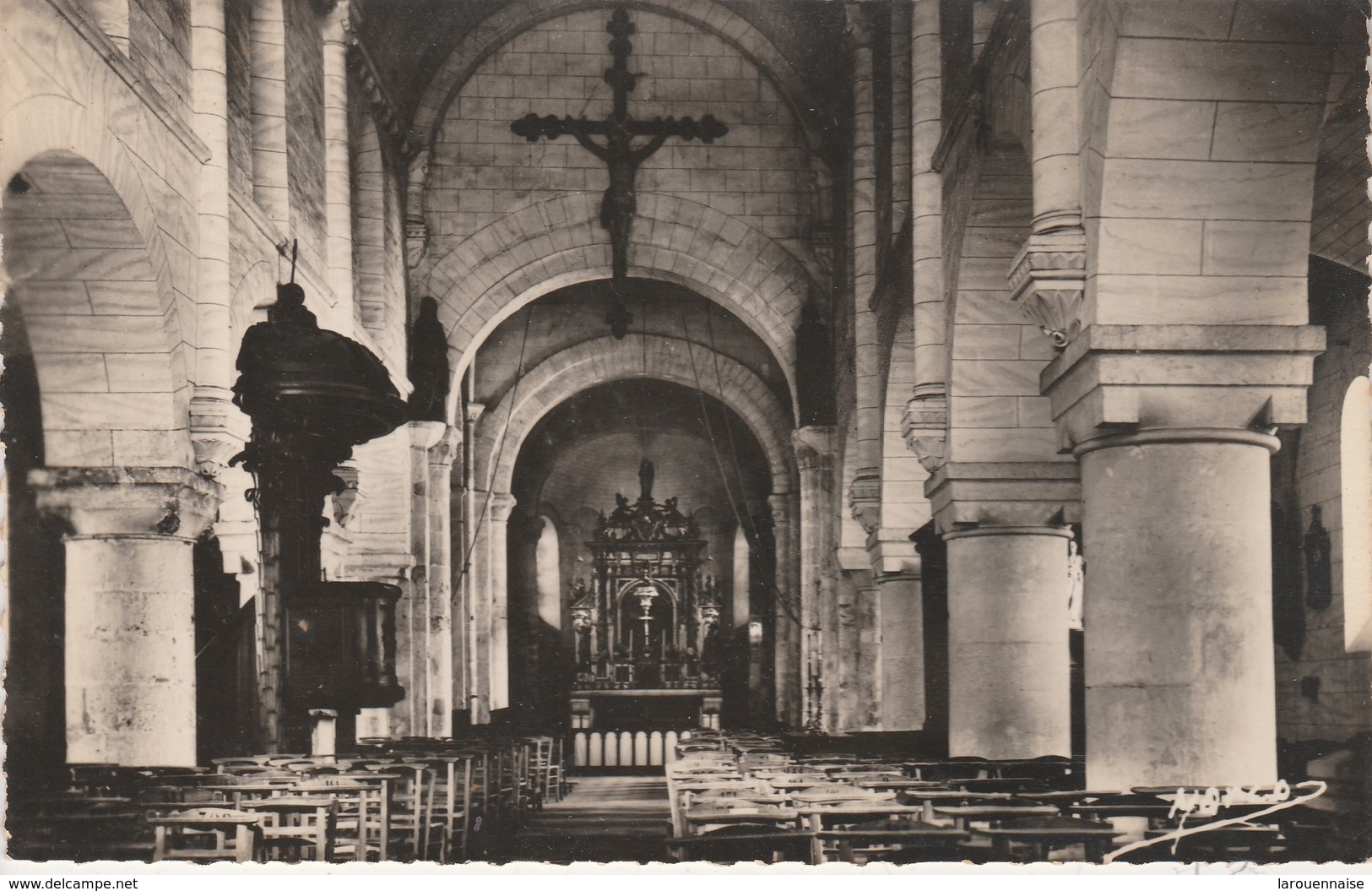 27 - LE VAUDREUIL - Notre Dame Du Vaudreuil - L' Intérieur De L' Eglise - Le Vaudreuil