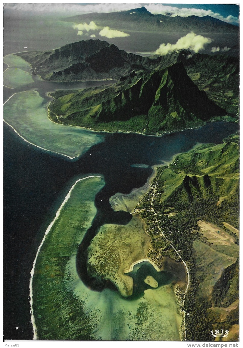 Moorea- ( île Soeur De Tahiti  Baie D'Opunohu *** Belle Carte *** Ed. Iris (Edipac) N°78 - Cliché B.hermann - Polynésie Française