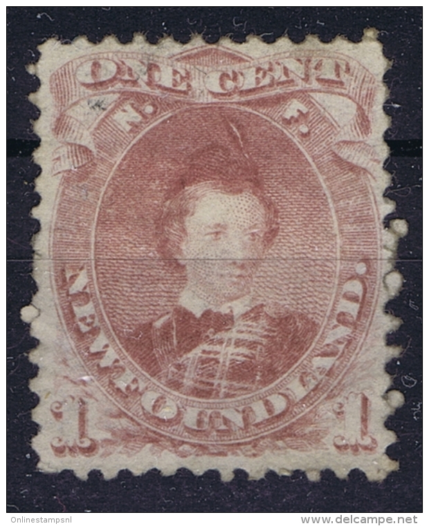 Canada: New Foundland  1868 SG 35  Not Used SG (*) - 1865-1902