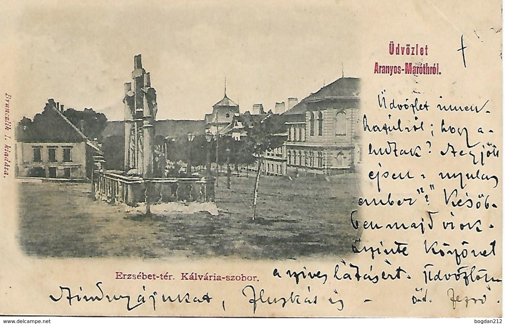 1901 - ZLATE MORAVCE, Aranyosmarot,  Gute Zustand, 2 Scan - Slovakia