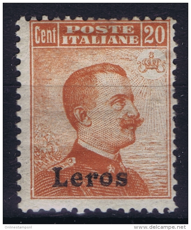 Italy: Egee Lero  Sa 9  MH/* Flz/ Charniere - Egée (Lero)