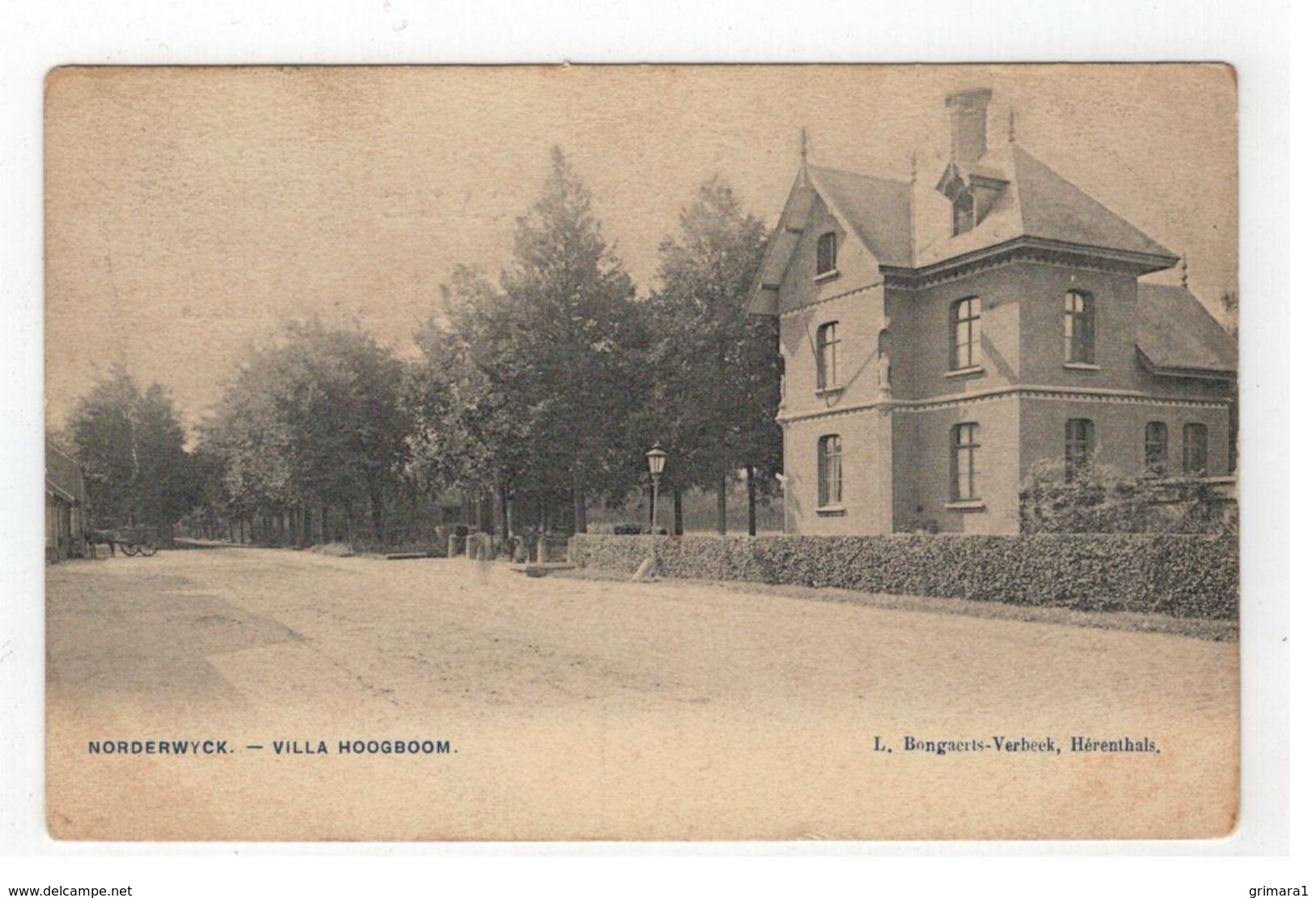 Noorderwijk - Norderwyck. - Villa Hoogboom 1906 - Herentals