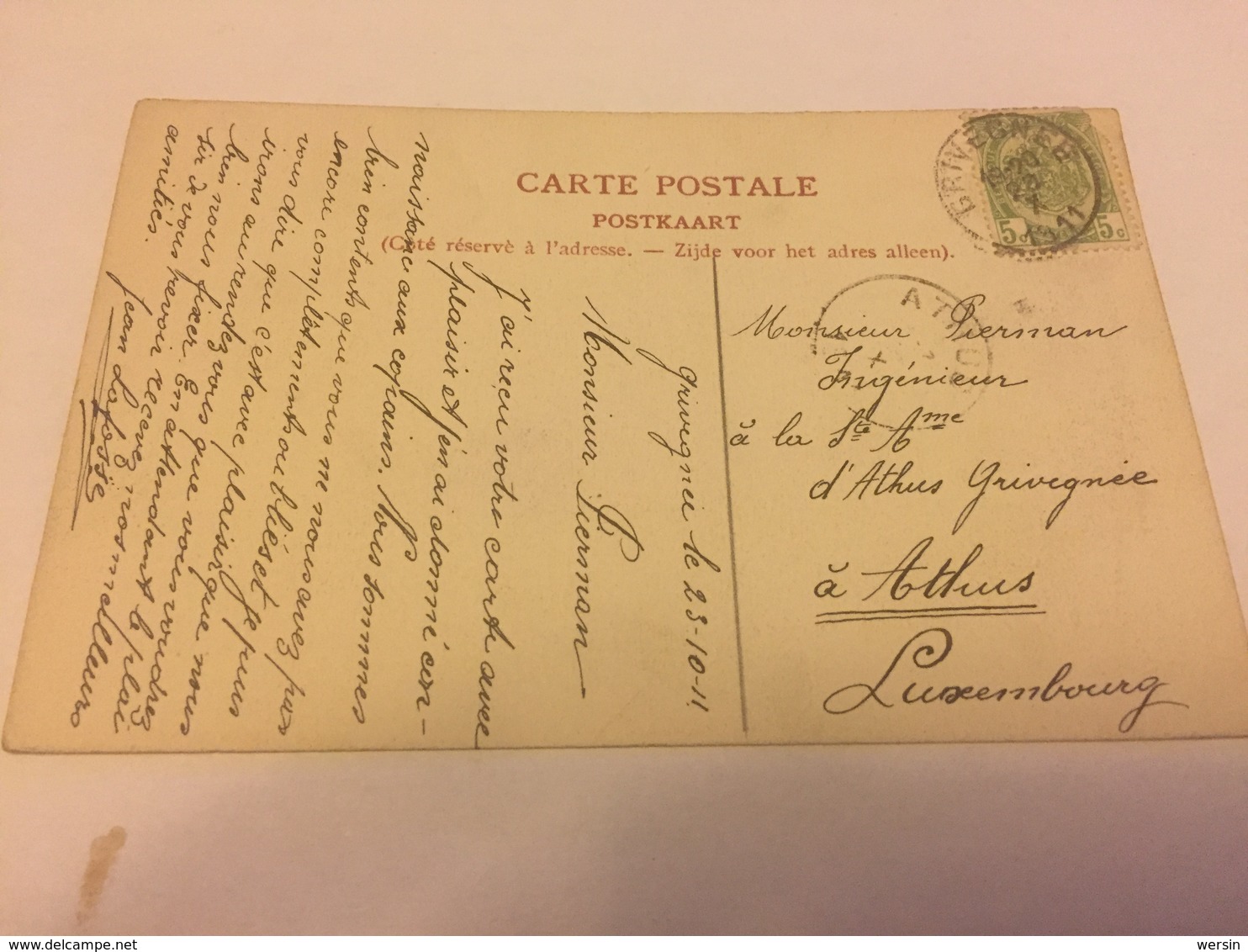 Carte Postale Grivegnée  Baille Chaudoir - Autres & Non Classés