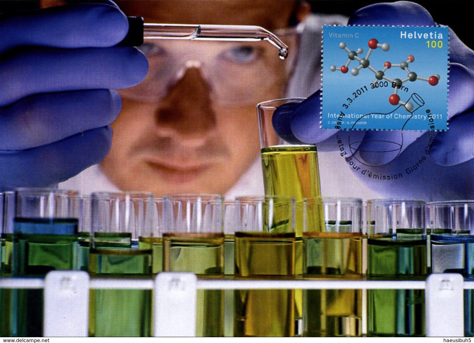 Maximumkarte 2011 CHEMIE  Internationales Jahr / Chemistry / Chimie / Chimica - Maximumkaarten