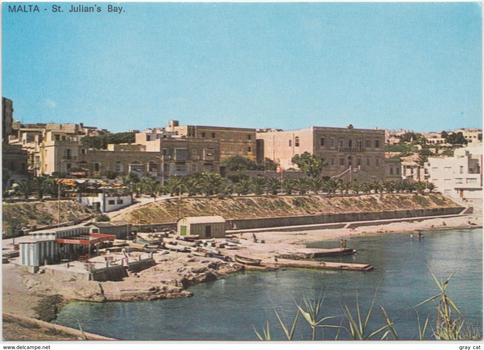 MALTA, St. Julian's Bay, Unused Postcard [21064] - Malta