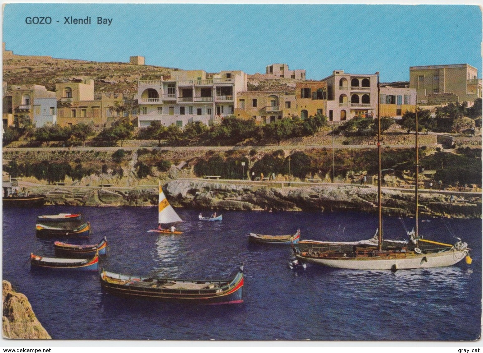 GOZO, Xlendi Bay, MALTA, Unused Postcard [21065] - Malta