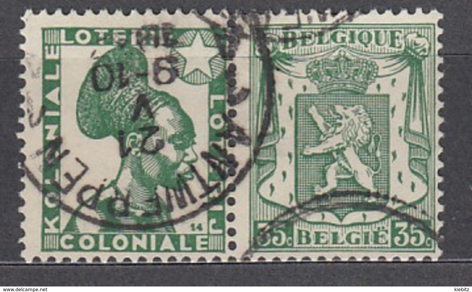 BELGIEN 1936 - MiNr: R13 W77   Used - Sonstige & Ohne Zuordnung