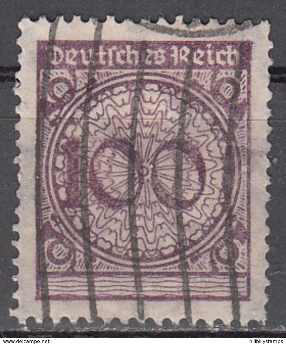 GERMANY   SCOTT NO.  328   USED  YEAR  1923 - Gebraucht