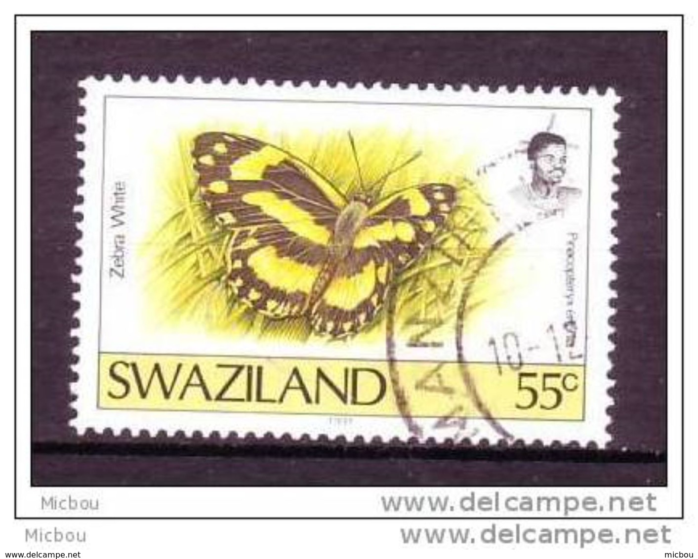 ##29, Swaziland, Papillon, Butterfly - Swaziland (1968-...)