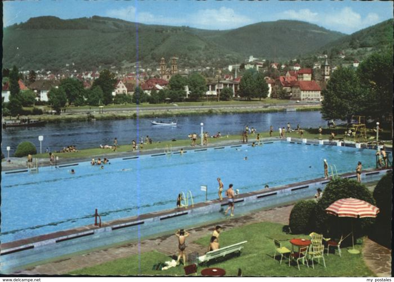 41258649 Eberbach Neckar Freibad Eberbach - Eberbach