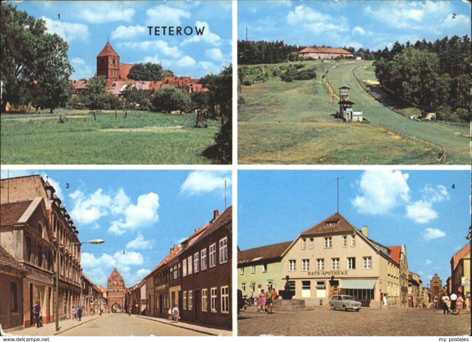 41235428 Teterow Mecklenburg Vorpommern Malchiner Tor, Bergring Teterow - Teterow