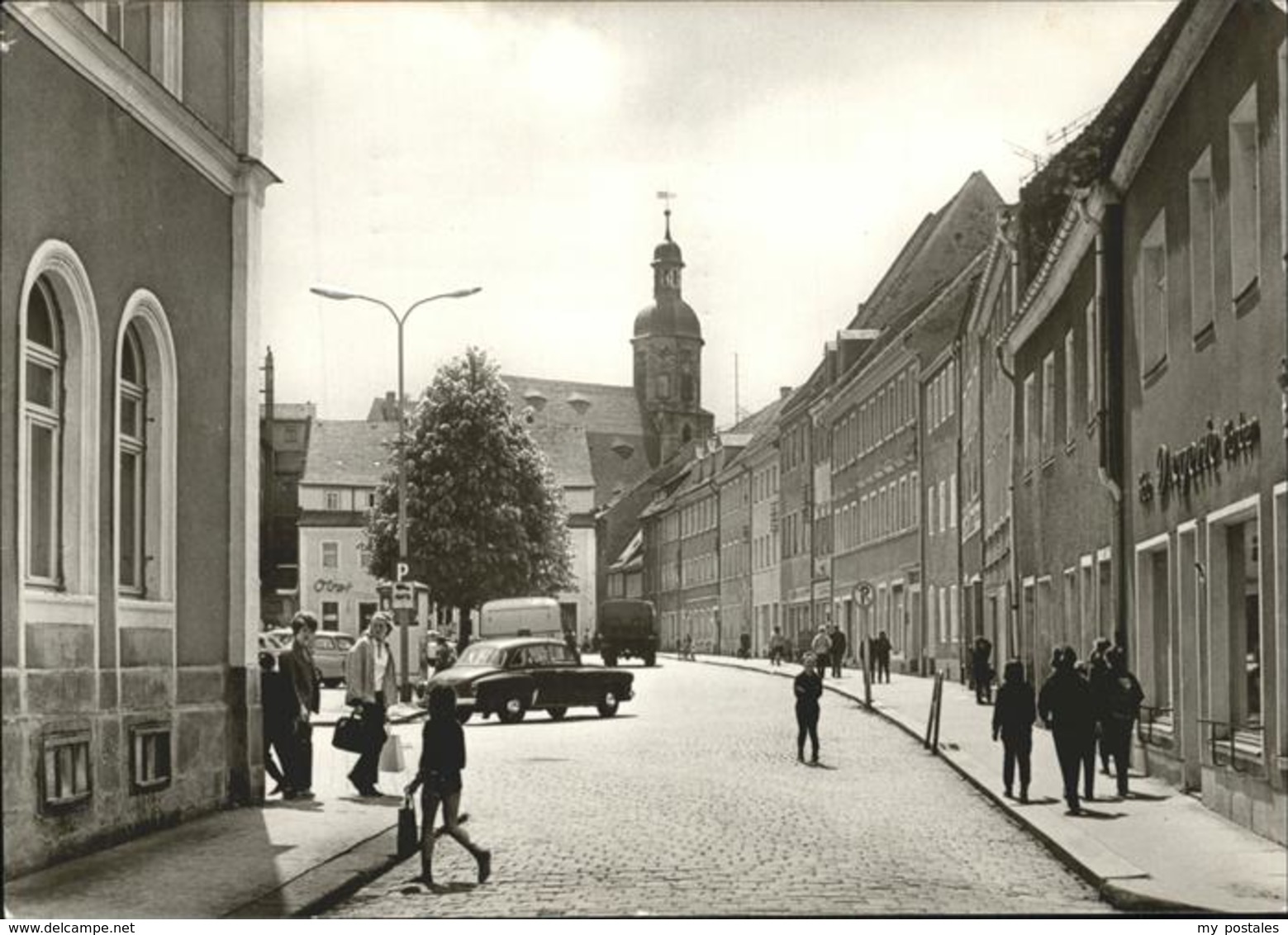 41236026 Dippoldiswalde Osterzgebirge Platz Des Friedens Stadtkirche Dippoldiswa - Dippoldiswalde