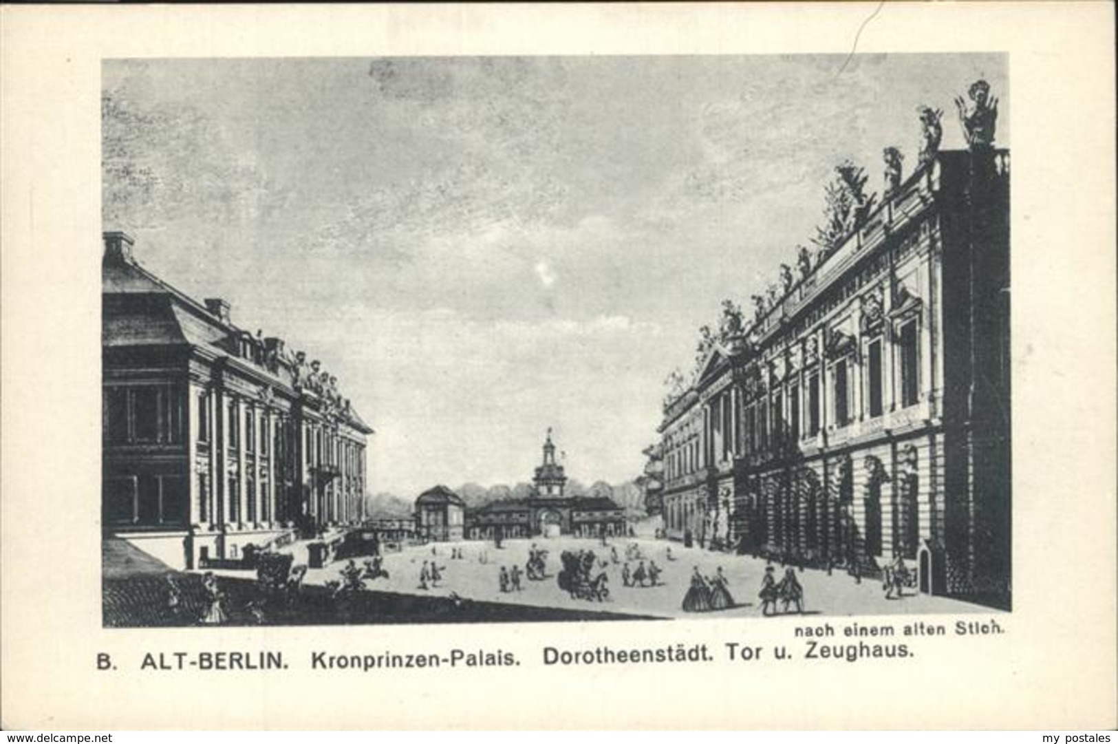 41331250 Berlin Kronprinzen Palais Tor Und Zeughaus Alt-Berlin Berlin - Autres & Non Classés