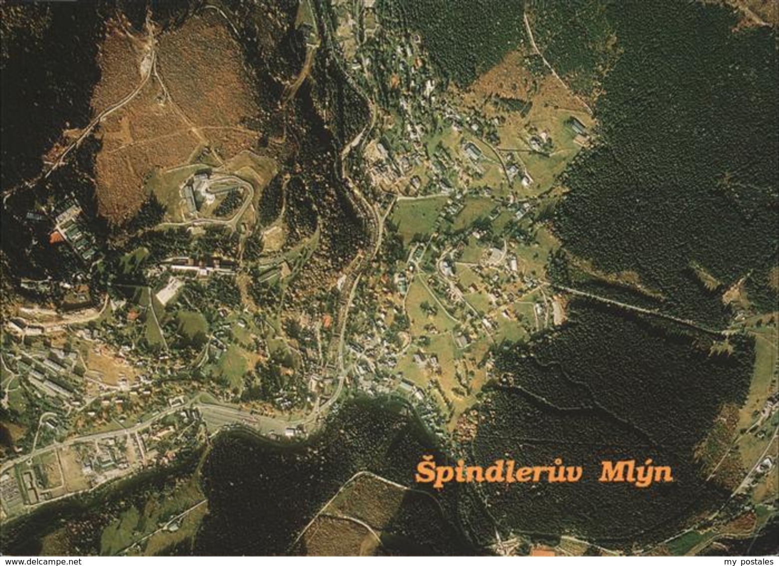 11248024 Spindlermuehle Spindleruv Mlyn Luftbild Trutnov - Schneeberg