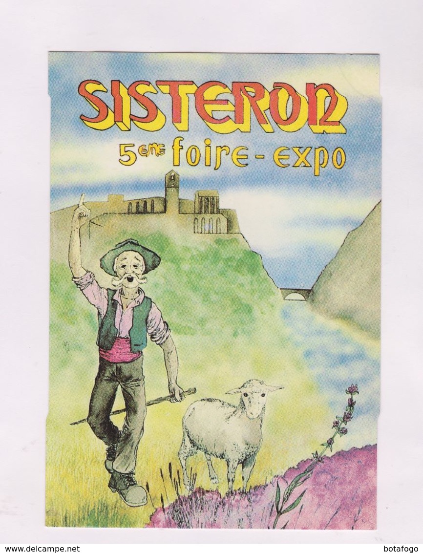 CPM FOIRE EXPO DE SISTERON 1988! - Exhibitions