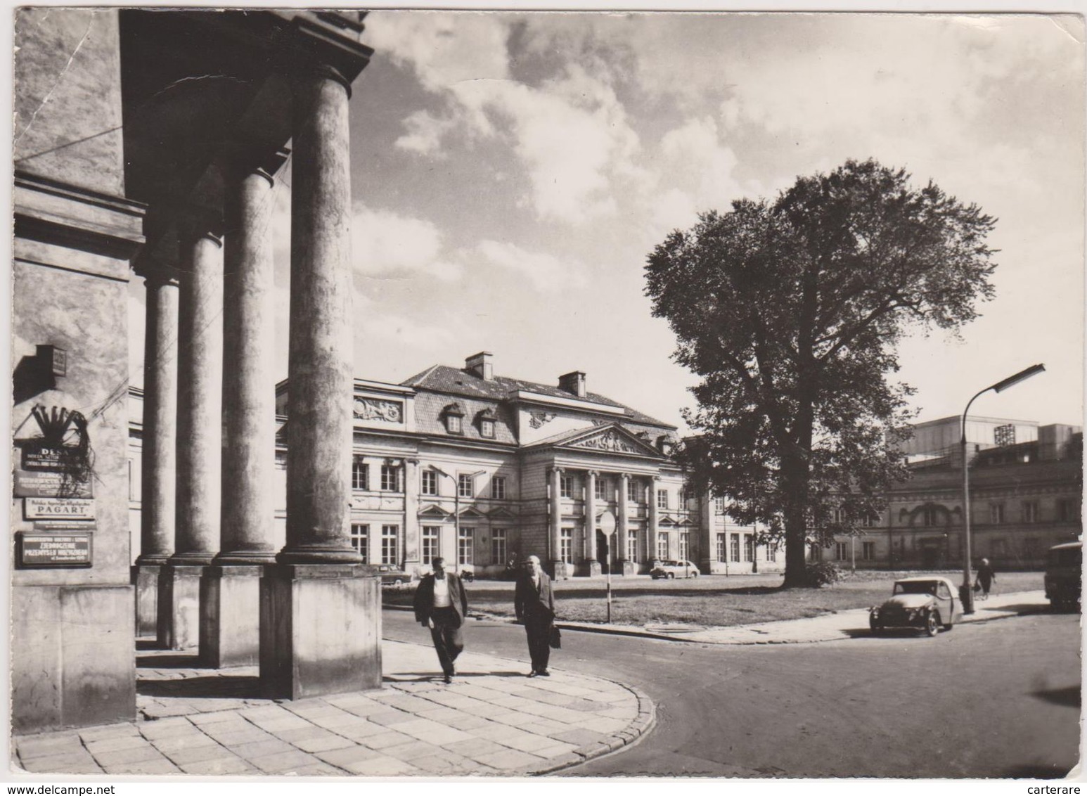 POLOGNE,POLSKA,POCSTA,VARSOVIE EN 1963,WARZAWA,palais Des Primats 17 ème Siècle,reconstruit,rare - Polonia