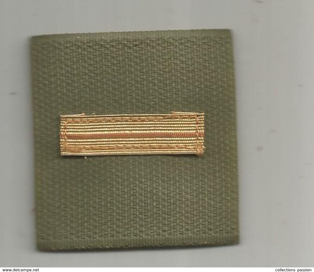 MILITARIA , Grade , Adjudant Chef, Velcro - Uniform