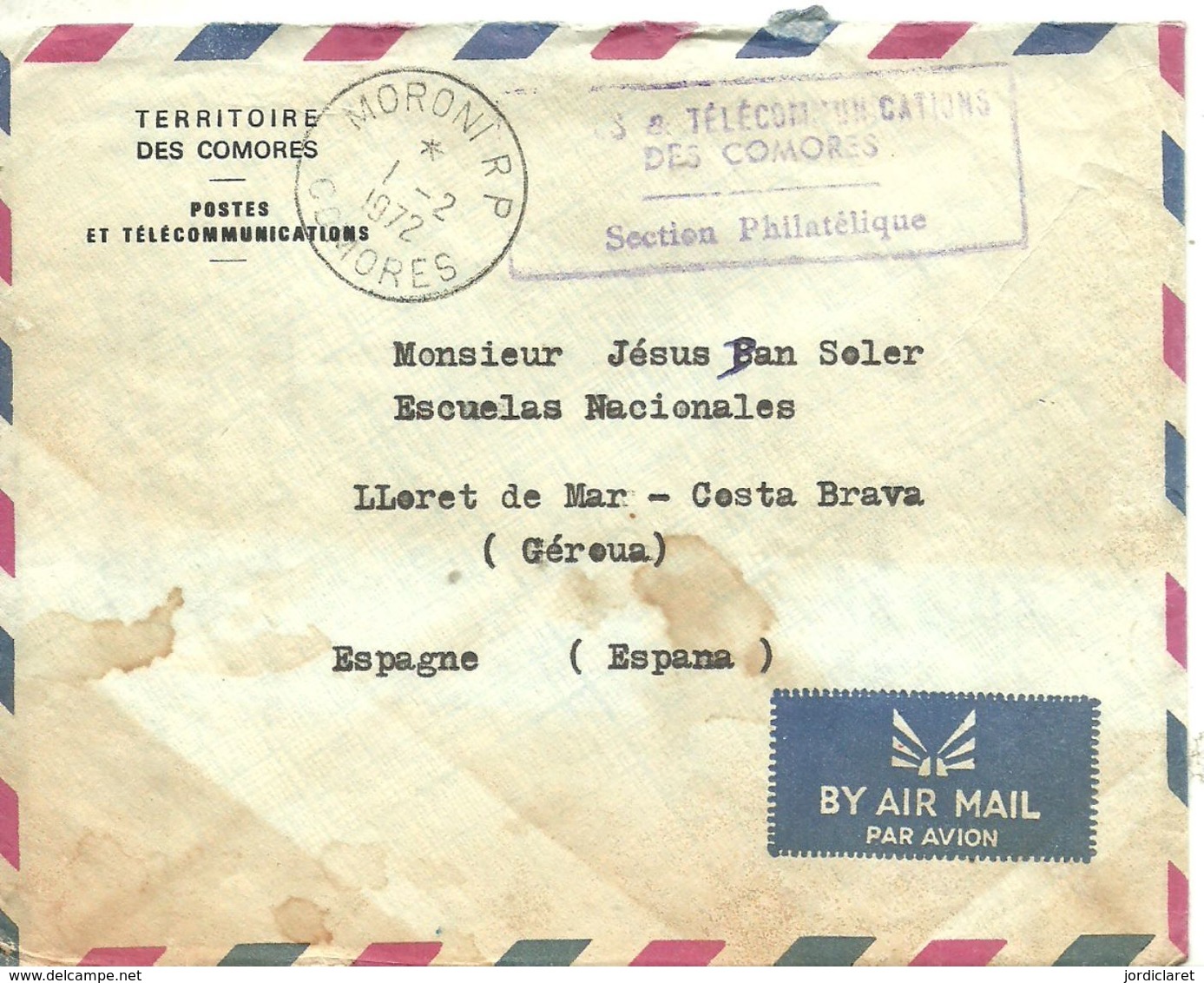 LETTER  1972 - Storia Postale