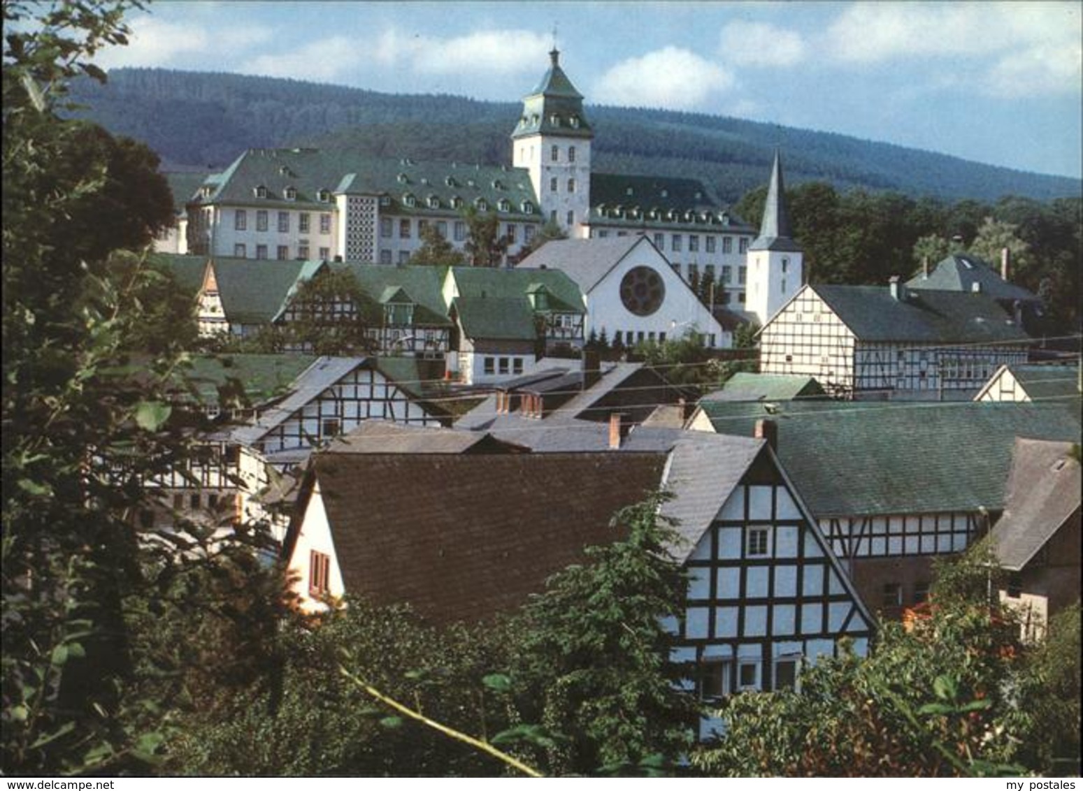 41273799 Grafschaft Sauerland Teilansicht Grafschaft Fachkrankenhaus Kloster Gra - Schmallenberg