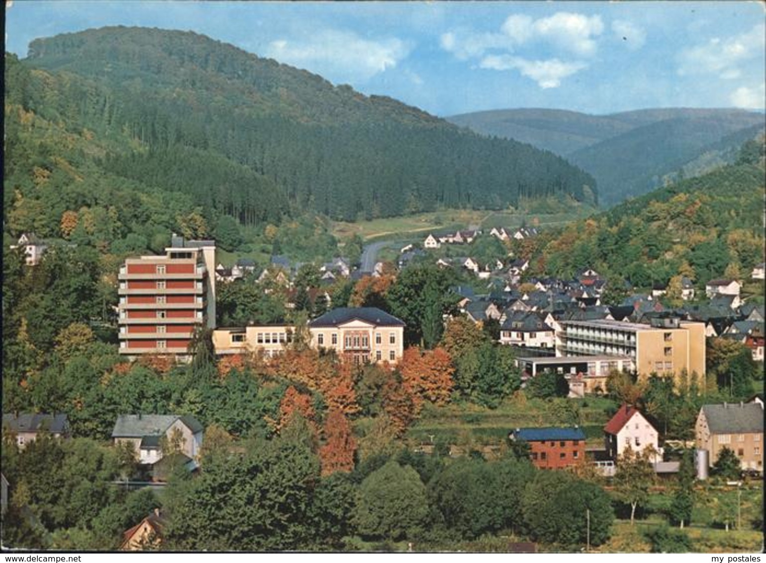 41274028 Bad Laasphe Kurklinik Emmaburg Naturpark Rothaargebirge Teilansicht Bad - Bad Laasphe