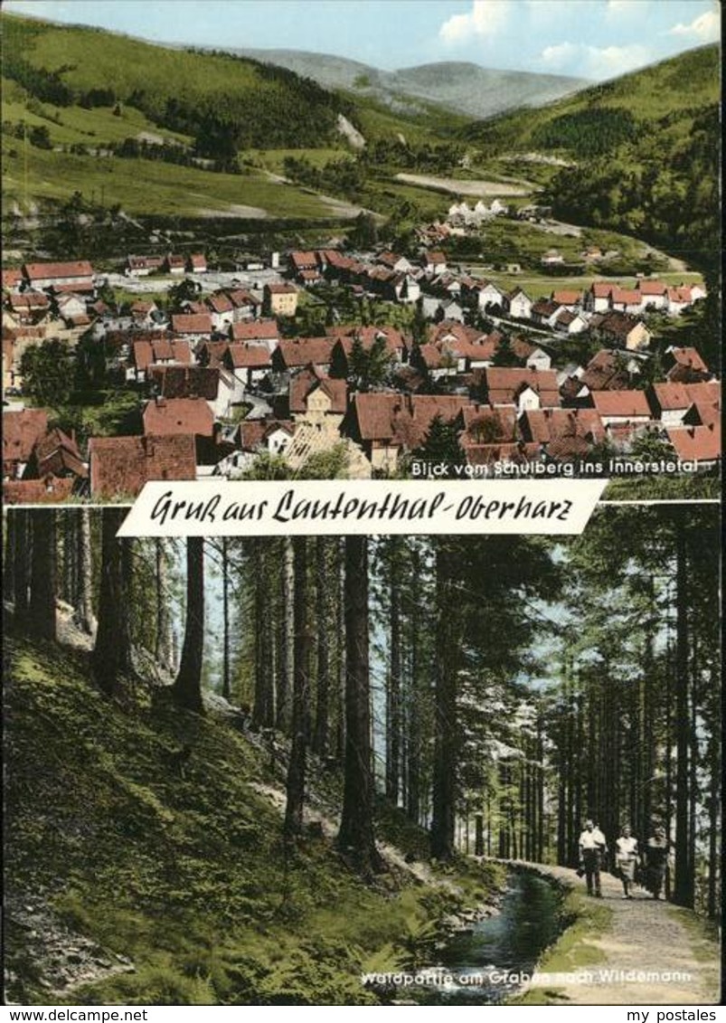 41276887 Lautenthal Harz Innerstetal Graben Nach Wildemann Lautenthal - Langelsheim