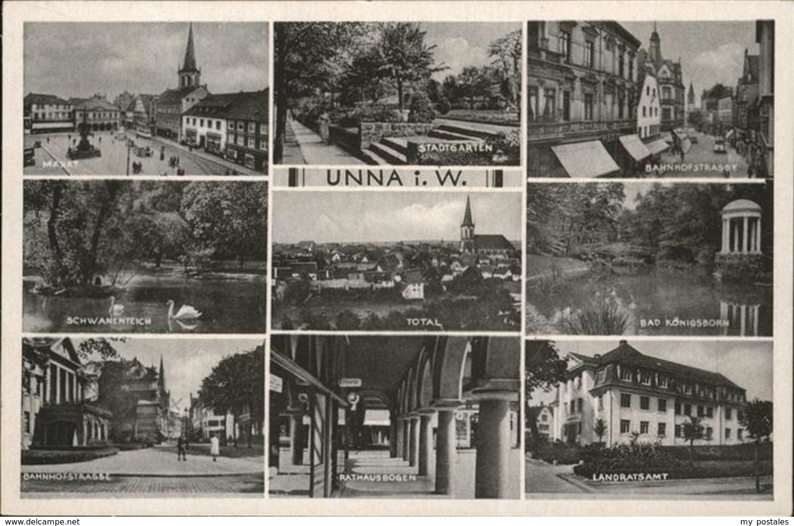 41277938 Unna Bad Koenigsborn Landratsamt Stadtgarten  Unna - Unna