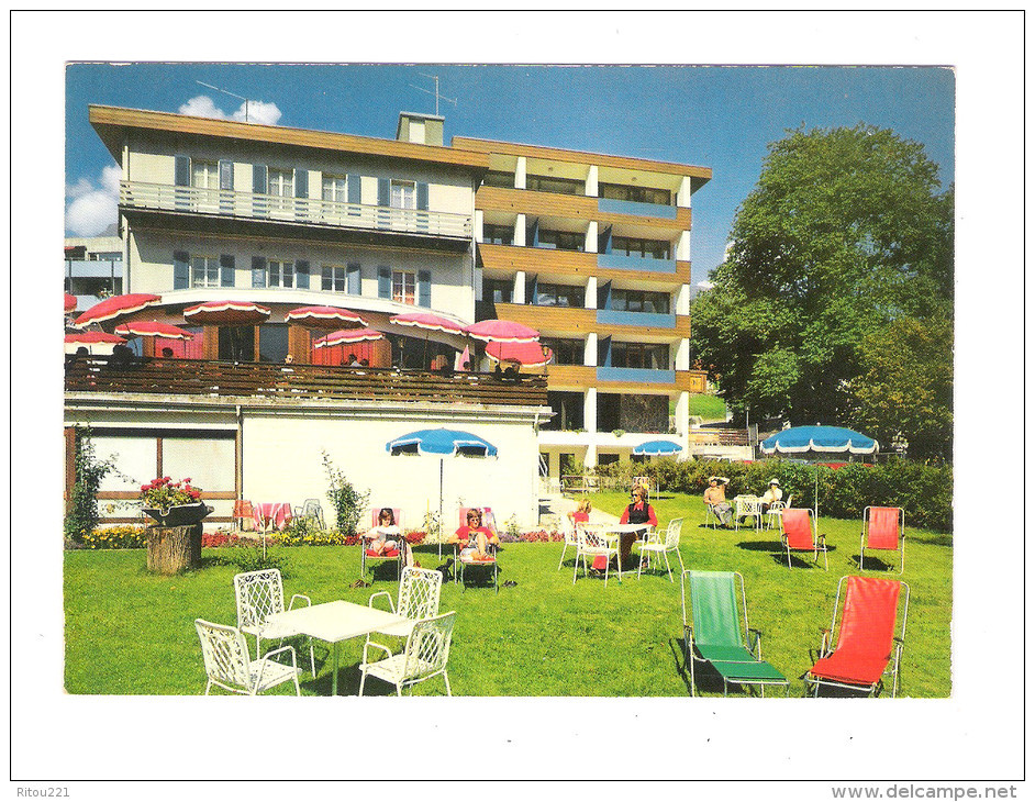 Suisse - Grindelwald - Hotel Spinne - Terrasse Animation -  Rudolf Märkle - Foto Alex - Grindelwald