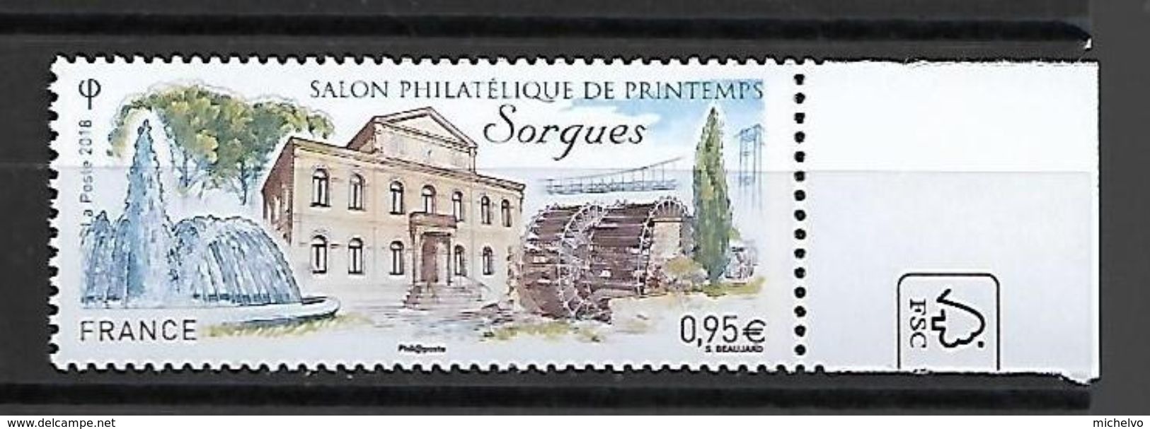 France 2018 - Yv N° 5210 ** - Salon Philatélique De Printemps - Sorgues (Mi N° 6985) - Neufs