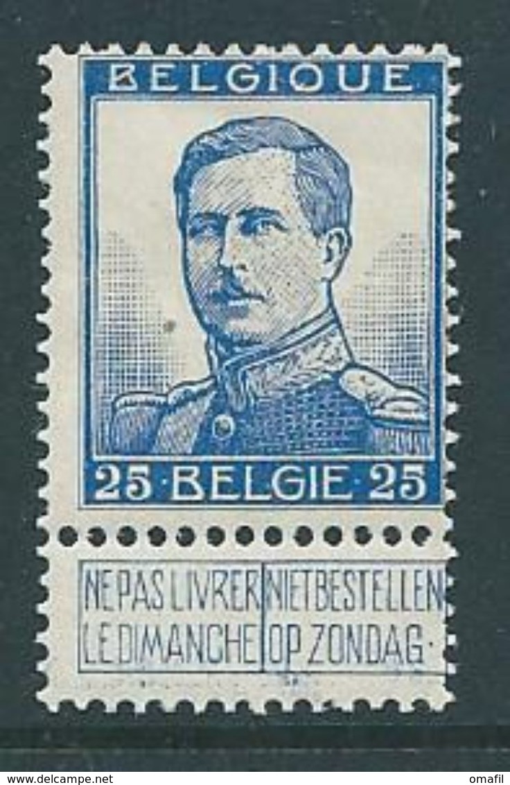 België Nr 125 Pellens 25C - Non Classés
