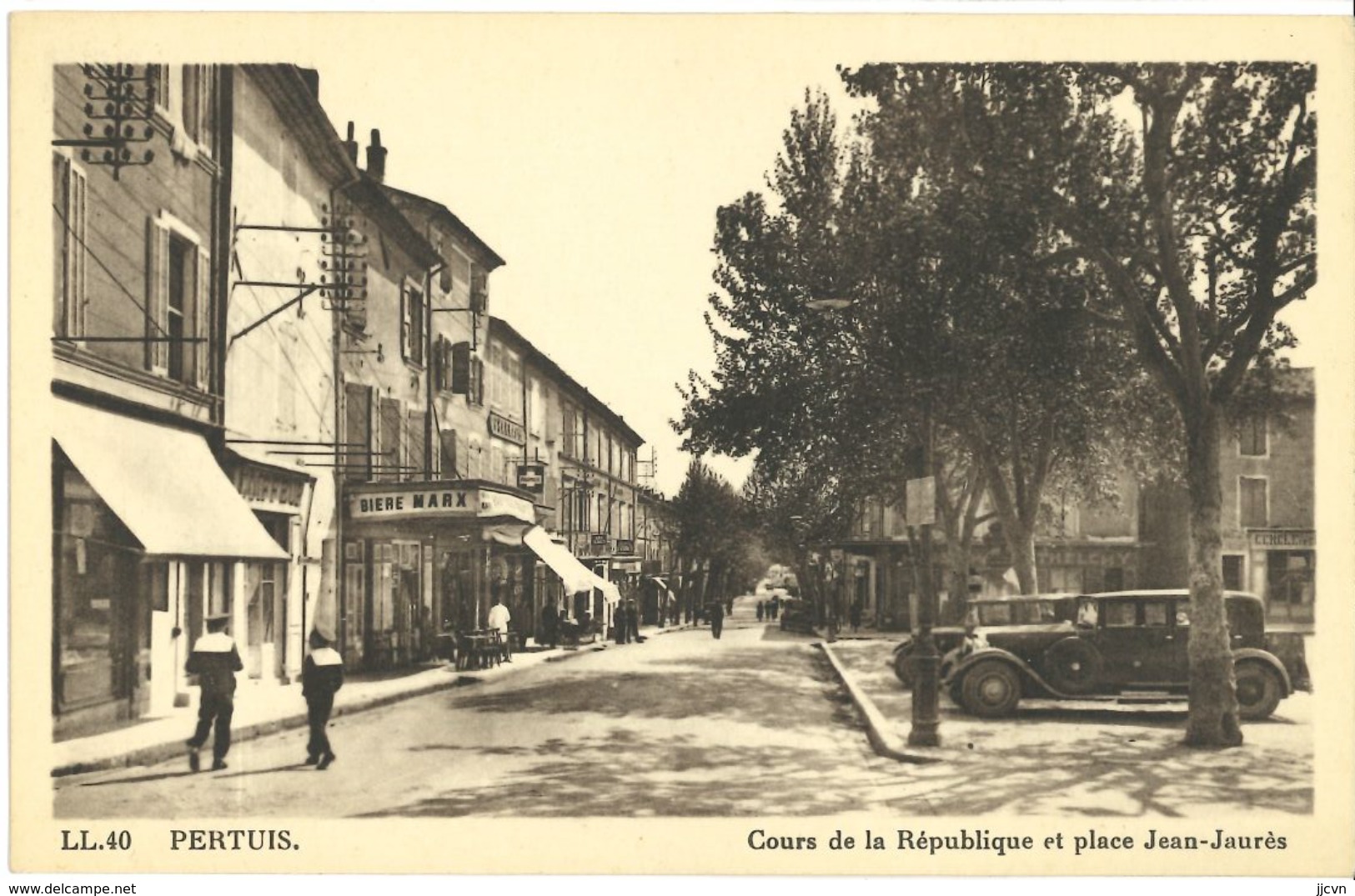Pertuis - Cours De La République Et Place Jean-Jaures - Pertuis