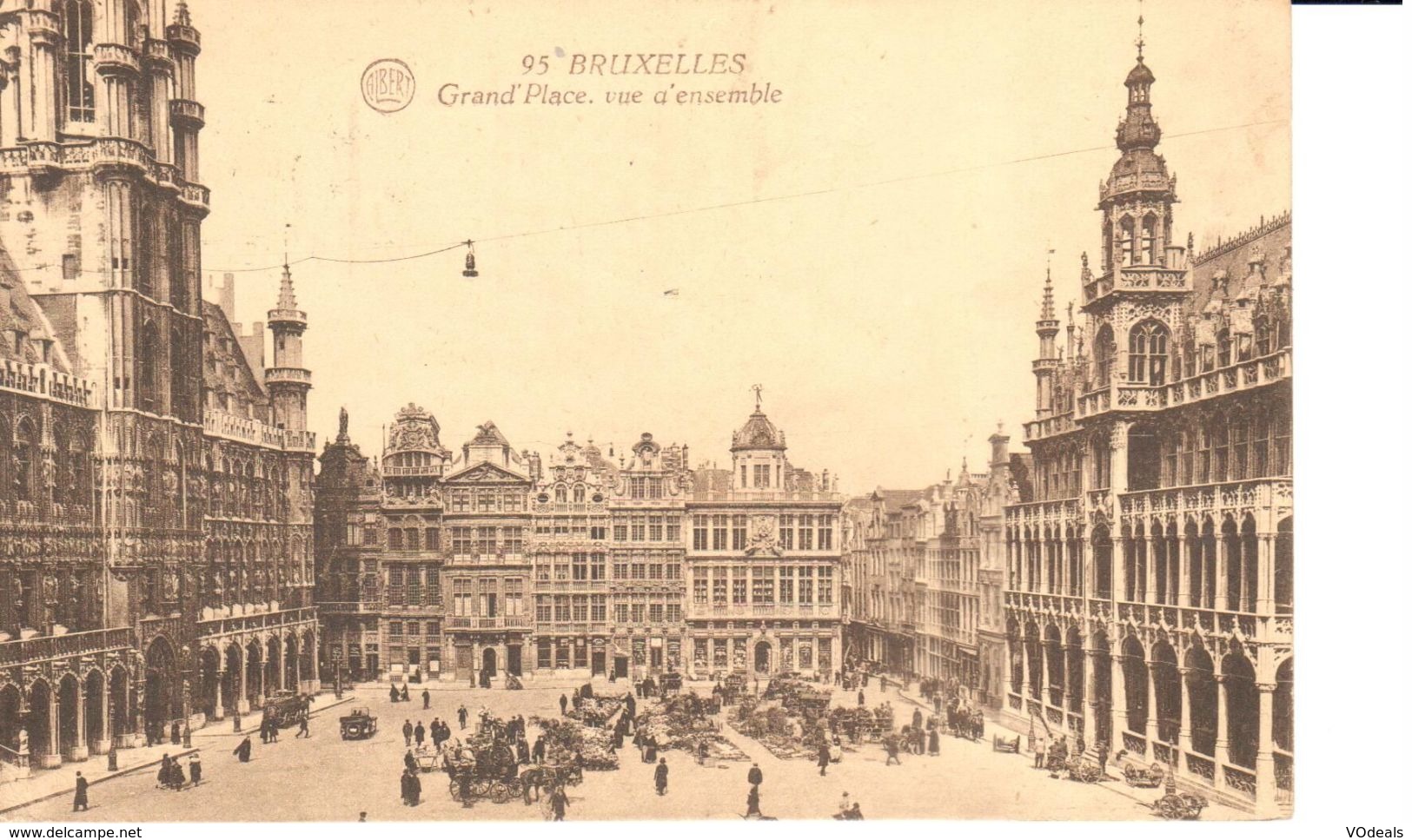 Bruxelles - CPA - Brussel - Grand'Place, Vue D'ensemble - Plätze