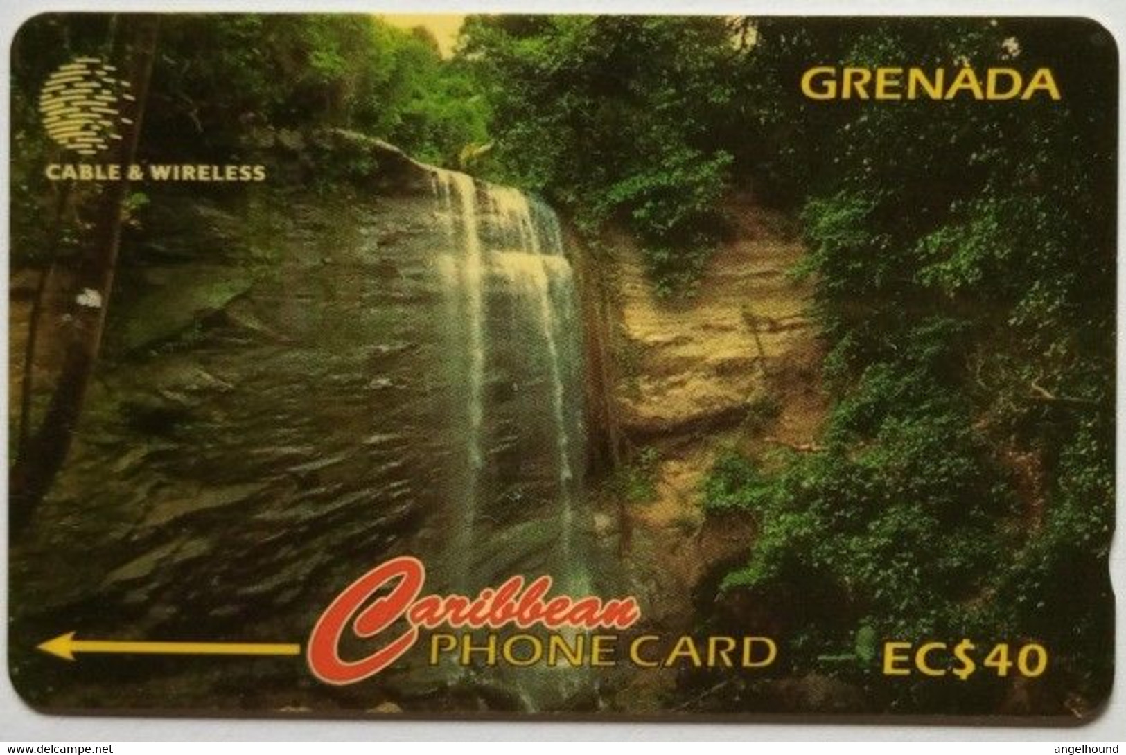 Grenada Cable And Wireless EC$40 287CGRA "Royal Mt Carmel Waterfalls " - Grenada (Granada)