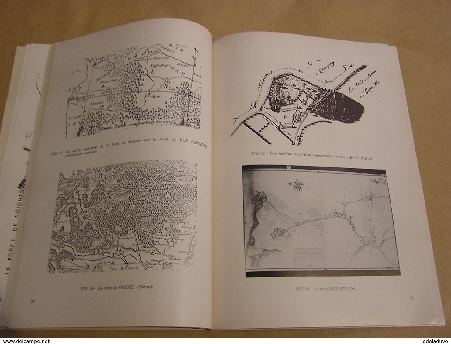BRAINE L' ALLEUD ET LE FORÊT DE SOIGNES Ernest Pays 1983 Régionalisme Brabant Wallon Carte Plan Cartographie Bornes