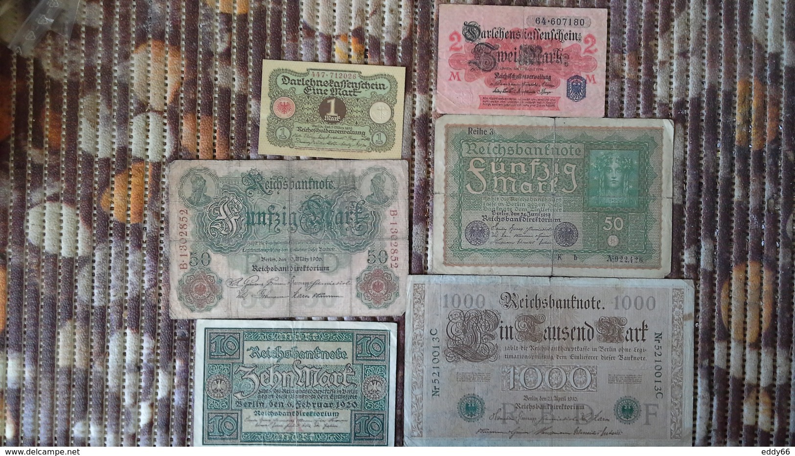 Lot Geldscheine Deutsches Reich - Colecciones