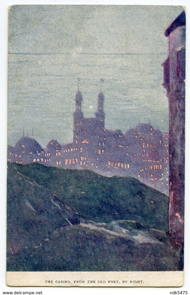 ARTIST : UNKNOWN - THE CASINO, FROM THE OLD FORT, BY NIGHT (LOCATION - UNKNOWN) / MANOR PARK, SHERRARD ROAD (BARBER) - 1900-1949