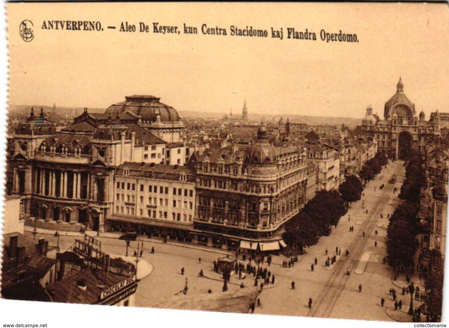 9 oude postkaarten  Esperanto kunsttaal , nieuwjaarswensen, nova Jaro  Zamenhof 1859-1917, Antwerpen sluitzegels