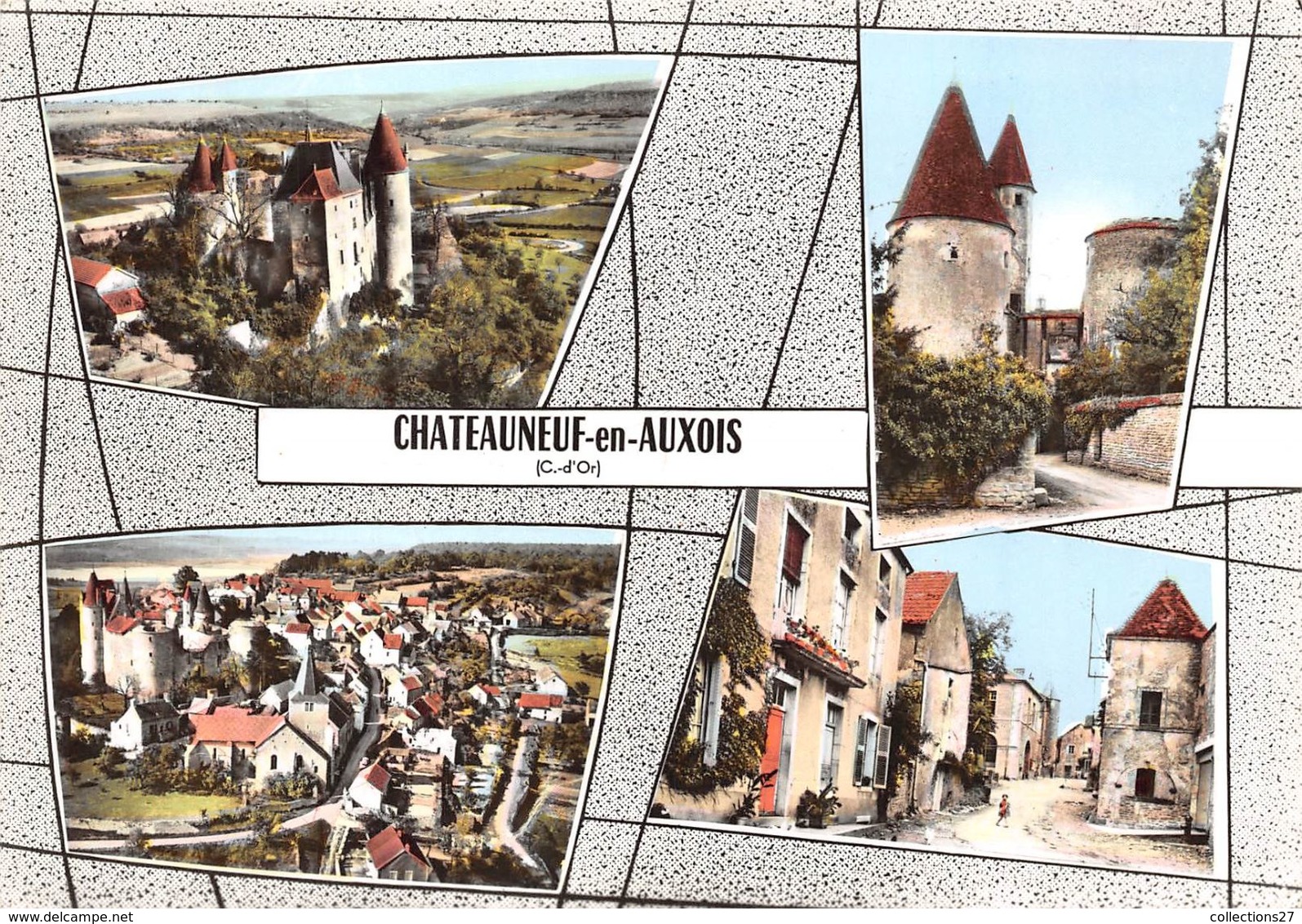 21-CHATEAUNEUF-EN-AUXOIS- MULTIVUES - Autres & Non Classés