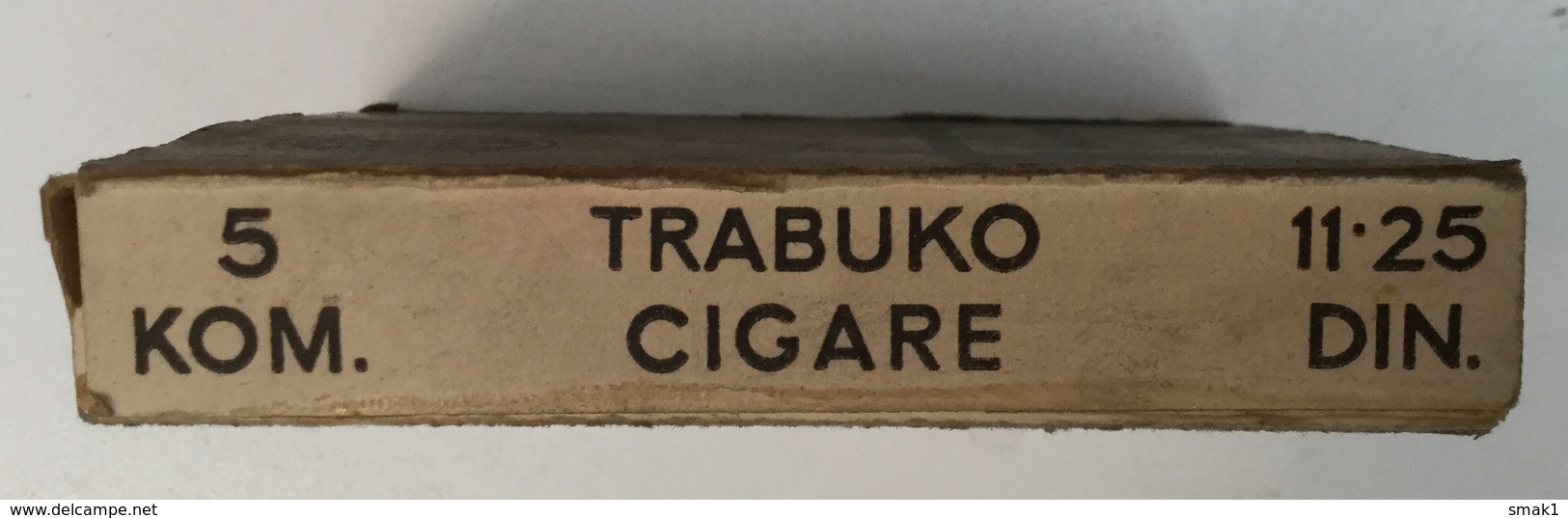 FULL UNUSED  TOBACCO  BOX   TRABUKO  HRVATSKI DRZAVNI MONOPOL - Schnupftabakdosen (leer)